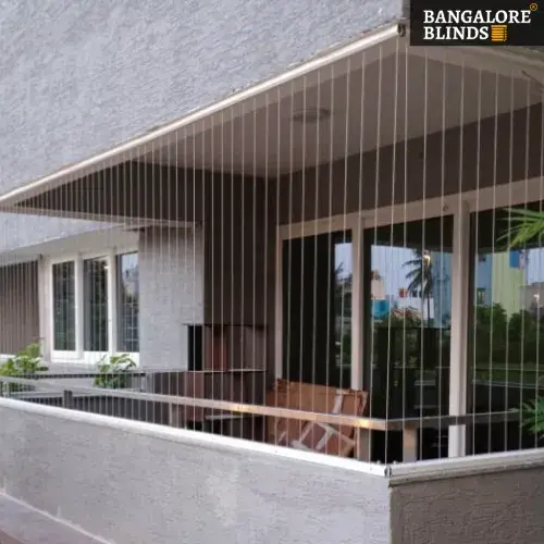 Balcony Blinds, Invisible Grillle